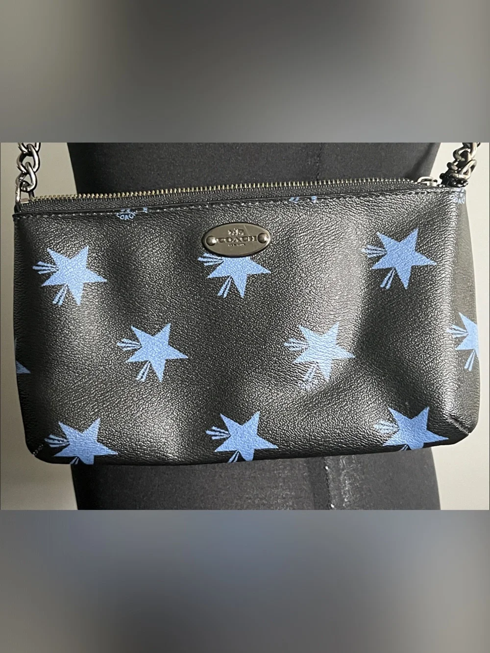 COACH Star Canyon Quinn Crossbody Bag Limited Edition Gunmetal F35877